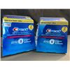 Image 1 : Lot of 2 Twin-Pack Boxes of Crest 3D Whitestrips for Teeth - 2 Packs Per Pack/2x48 Strips - New!