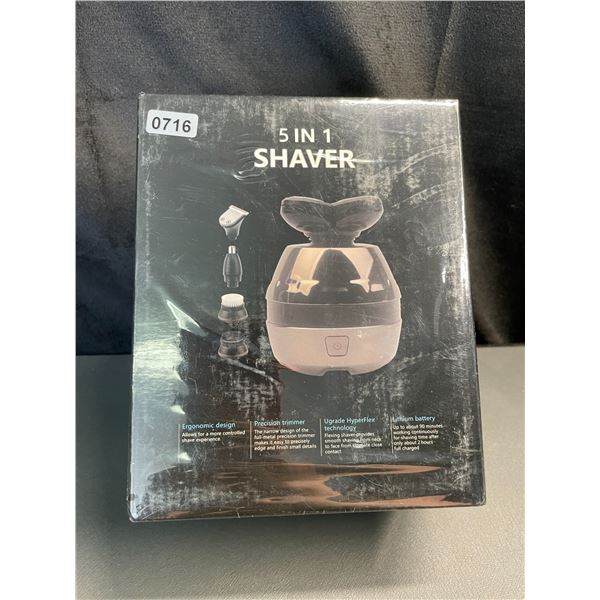 Lot of 1 5-in-1 Electric Rechargeable Cordless Mens Shaver Kit - Brand New Sealed