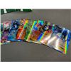 Image 3 : Lot of 5 Packs of Pokemon Fan Art Cards - Metallic Pokemon Art Cards - New