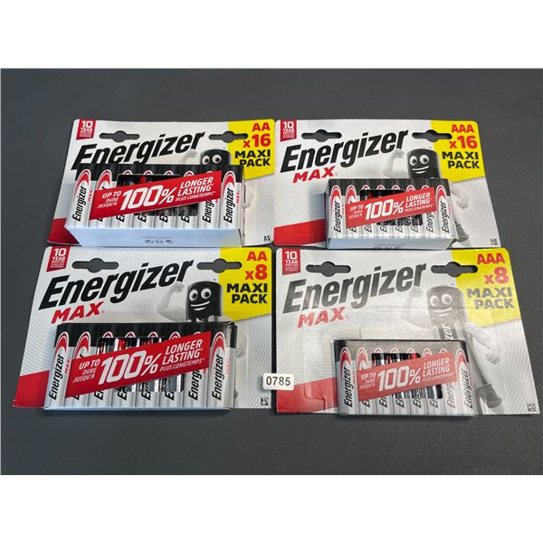 Lot of 1 Energizer MAX Batteries Combo Pack - Includes 24 AA and 24 AAA Batteries! - 48 Total!