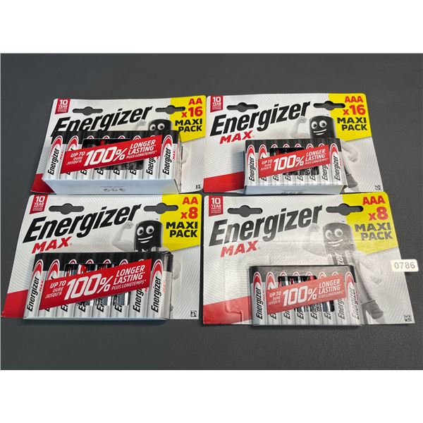Lot of 1 Energizer MAX Batteries Combo Pack - Includes 24 AA and 24 AAA Batteries! - 48 Total!