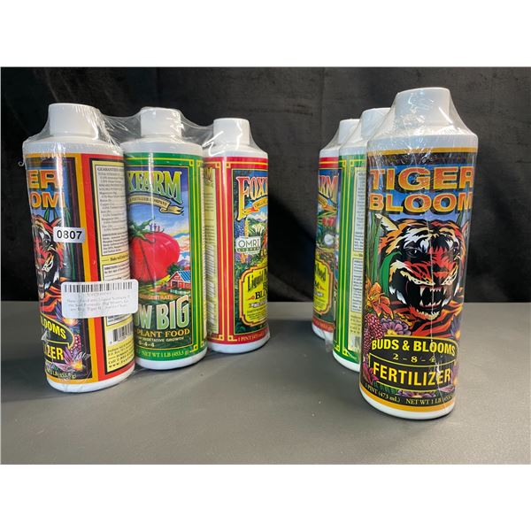 Lot of 2 Multi-Packs of Liquid Nutrients/Fertilizers for Plants - 3 PCS/6 Total - New! (Tiger Bloom)