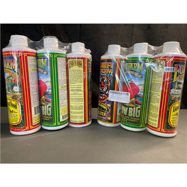 Lot of 2 Multi-Packs of Liquid Nutrients/Fertilizers for Plants - 3 PCS/6 Total - New! (Tiger Bloom)