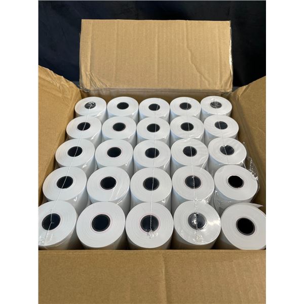 Lot of 1 Case of Thermal Paper Rolls/Receipt Rolls - 50 PCS/ 2.25" x 85FT - New