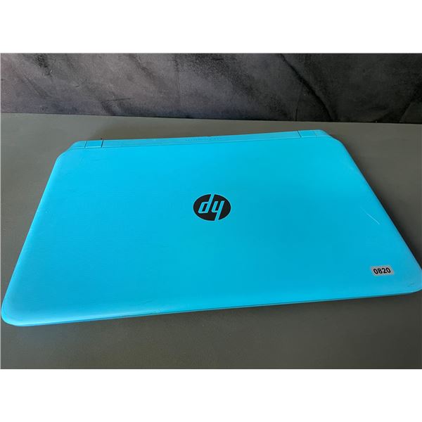 Lot of 1 HP Laptop - Used - Powers On - Locked (*See Description)