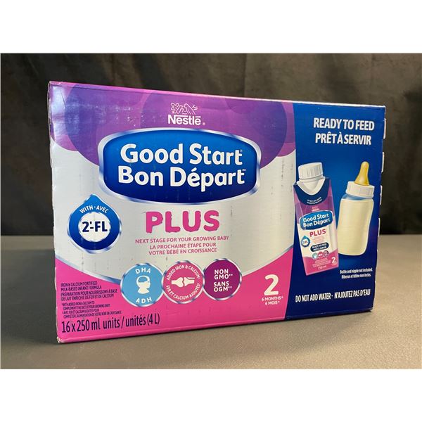 Lot of 1 Case of Nestle GoodStart Plus Ready-To-Feed Baby Formula - Stage 2 (6 months+) - NEW SEALED