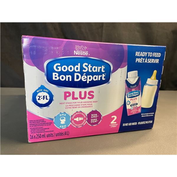 Lot of 1 Case of Nestle GoodStart Plus Ready-To-Feed Baby Formula - Stage 2 (6 months+) - NEW SEALED