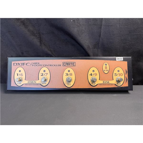 Lot of 1 DXJFC MIDI Foot Controller - Used