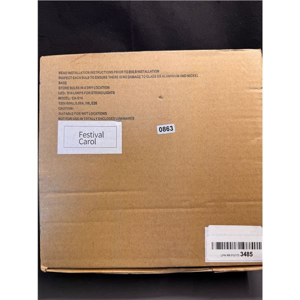 Lot of 1 Box of 23 S14 Bulbs - Open Box