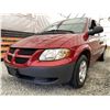 Image 2 : A8 --  2003 DODGE CARAVAN RED 182908 KMS "NO RESERVE"