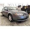 Image 8 : A12G --  2007 SATURN ION LEVEL 2 GREY 225529 KMS