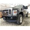 Image 2 : A12K --  2008 FORD F350 SRW SUPER DUTY DIESEL 4X4 BLACK 385938 KMS