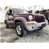 Image 8 : A8 --  2003 JEEP LIBERTY 4X4 RED 247767 KMS