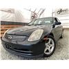 Image 1 : C3 --  2003 INFINITI G35 SEDAN BLACK 140,753 KMS
