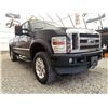 Image 8 : A12I --  2008 FORD F350 SRW SUPER DUTY DIESEL 4X4 BLACK 385938 KMS