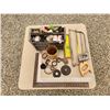 Image 1 : 412-- CARPENTERS SQUARES, HACK SAWS, HACK SAW BLADES AND MORE