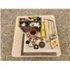 Image 2 : 412-- CARPENTERS SQUARES, HACK SAWS, HACK SAW BLADES AND MORE