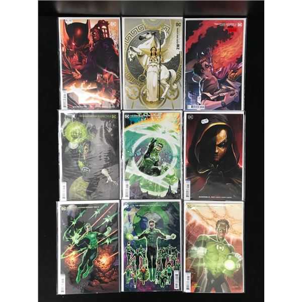 LOT OF 9 COMICS VARIOUS TITLES (DC COMICS)