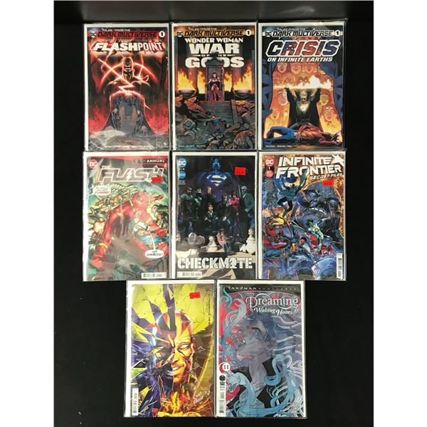 LOT OF 8 COMICS VARIOUS TITLES (DC COMICS)