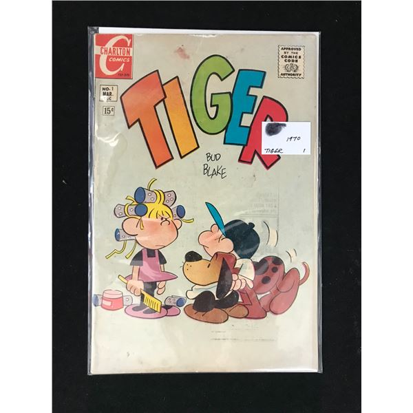 CHARLTON COMICS TIGER NO.1 (1970)