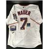 Image 1 : JOE MAUER SIGNED BASEBALL JERSEY HA COA