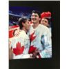 Image 1 : WAYNE GRETZKY AND MARIO LEMIUX AUTOGRAPHED 8X10 PHOTO GCG COA