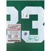 Image 2 : LARRY BIRD AUTOGRAPHED CELTICS JERSEY W/ COA