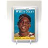 Image 1 : 1958 TOPPS WILLIE MAYS BASEBALL CARD NO.5
