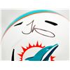Image 2 : TYREEK HILL SIGNED MIAMI DOLPHINS FULL SIZE HELMET (BECKETT COA)