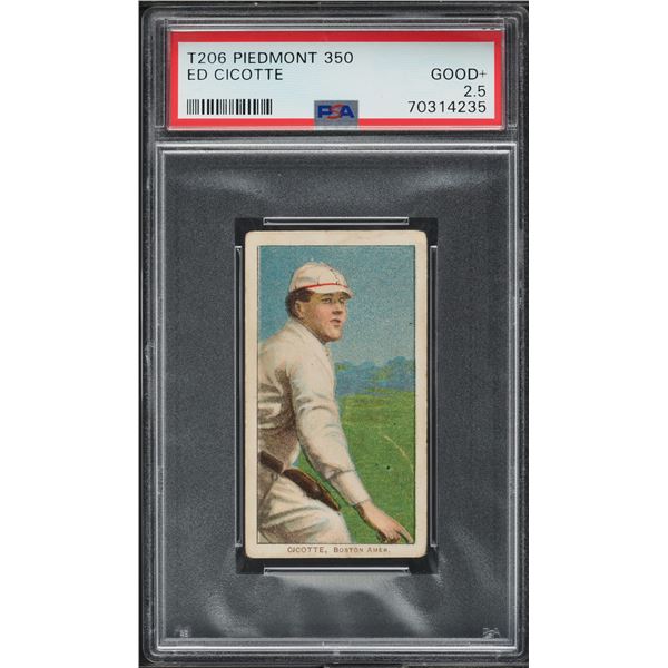 1909-11 T206 #88 Ed Cicotte (PSA 2.5)