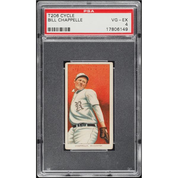 1909-11 T206 #80 Bill Chapelle (PSA 4)