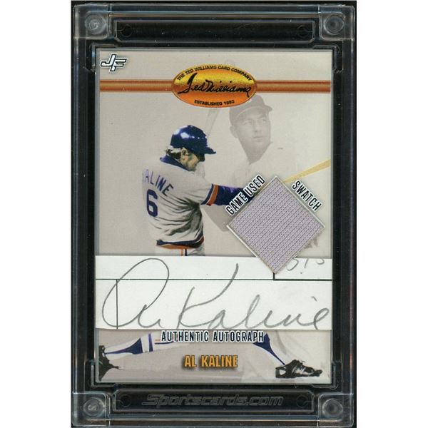 2022 Jersey Fusion Al Kaline autograph patch