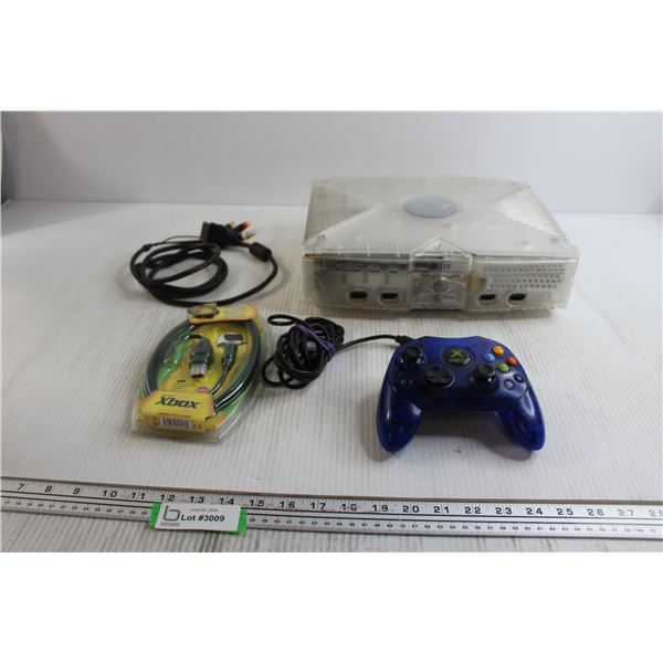Xbox with Accessories - As Is, Untested