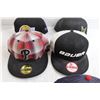 Image 3 : (5) Hats - Cleveland Indians/Guardians, Los Angeles Lakers