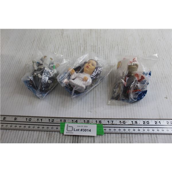 (3) Star Wars Episode III Burger King Toys - Sealed