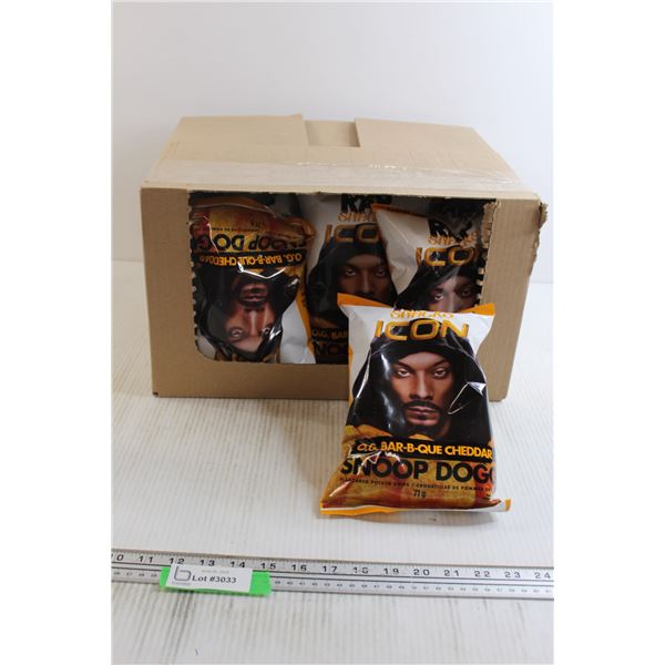 (16) Bags Snoop-Dogg Barbecue Chips - Sealed