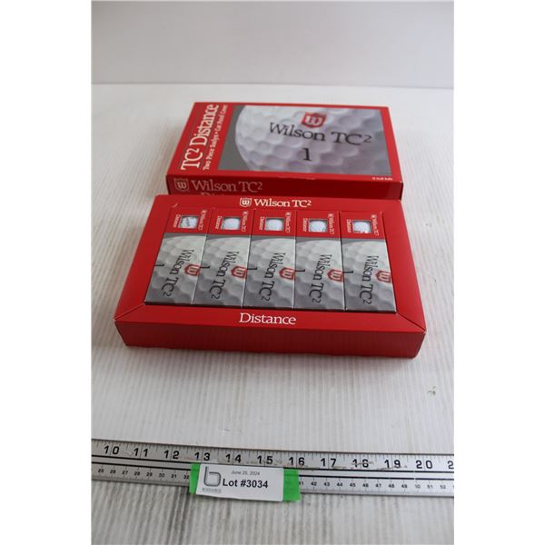 (5) Packs Wilson TC2 Distance Golf Balls