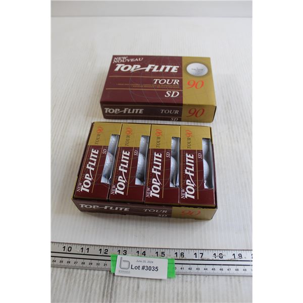 (4) Packs Top-Flite Tour Golf Balls