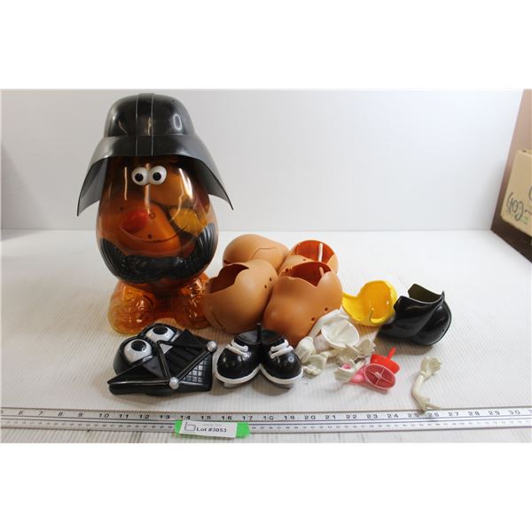 Star Wars Mr. Potato Head with Accessories and Multiple Heads - As Is