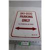 Image 1 : Ski-Doo Parking Sign - 12" x 18"