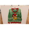 Image 1 : Bart Simpson Christmas Sweater - Size S, Seemingly Missing Additional Decorations, As Is