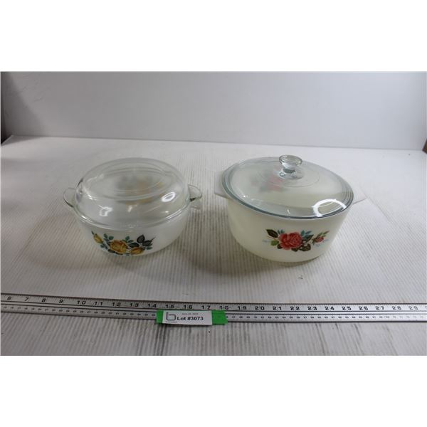(2) Casserole Dishes