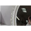 Image 2 : Painted Oval Mirror - 20" x 23"