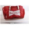 Image 1 : Vintage Leather Budweiser Beer Bag