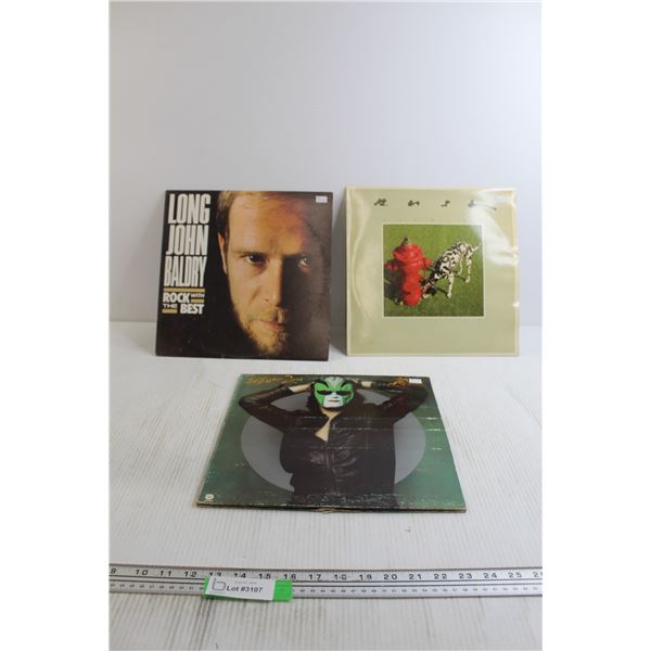 (3) Records - Long John Baldry, Steve Miller Band, Rush
