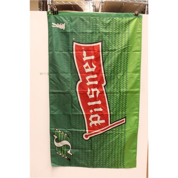 Pilsner Saskatchewan Roughriders Flag