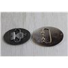 Image 4 : (2) Belt Buckles - Ford, North American Hunting Club