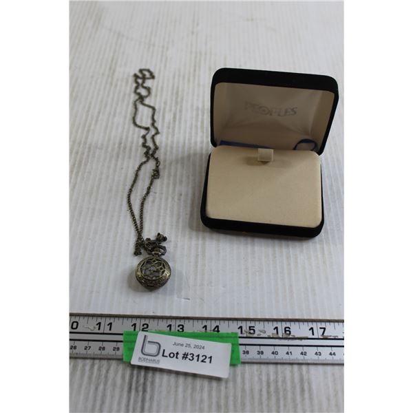 Pocket Watch Necklace