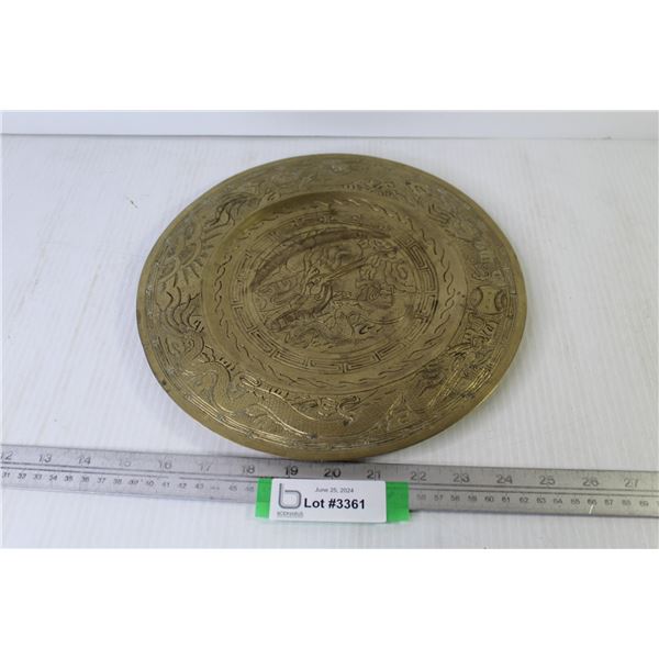 Brass Plate (Made in China - 11" wide)