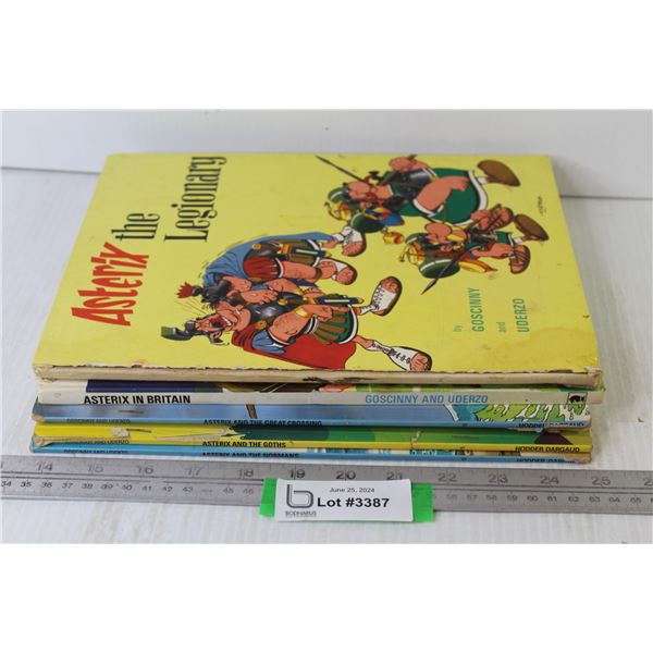 (6) Asterix Cartoon Books
